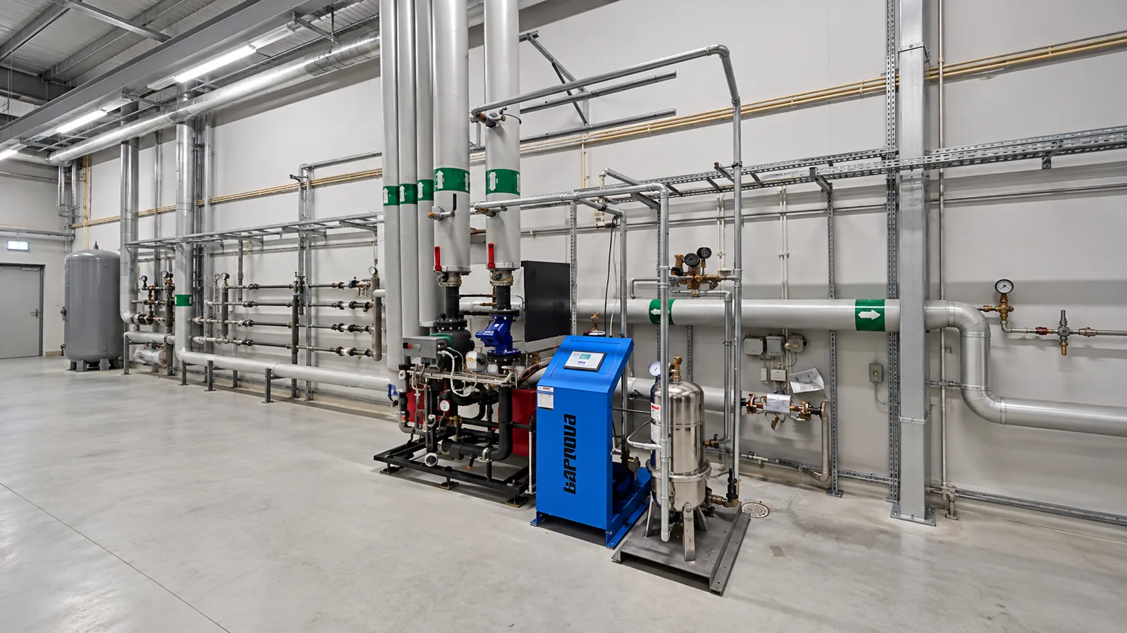 Eingebaute Barnova TECHNOCAT Vakuumentgasung im Technikraum